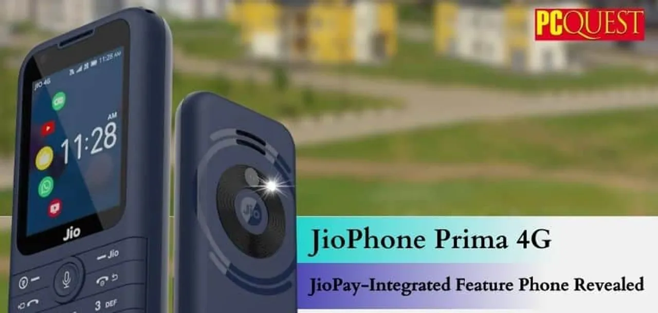 JioPhone Prima 4G: Feature Phone Debuts in the Indian Market with JioPay UPI Integration Price, Specs Revealed