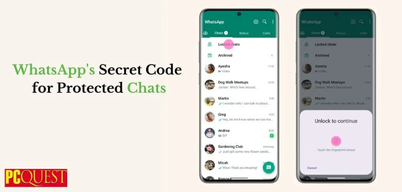 WhatsApps Secret Code for Protected Chats