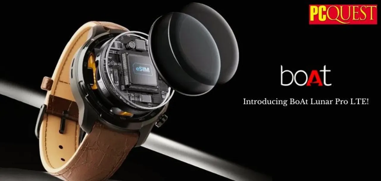 BoAt Lunar Pro LTE Smartwatch Launched