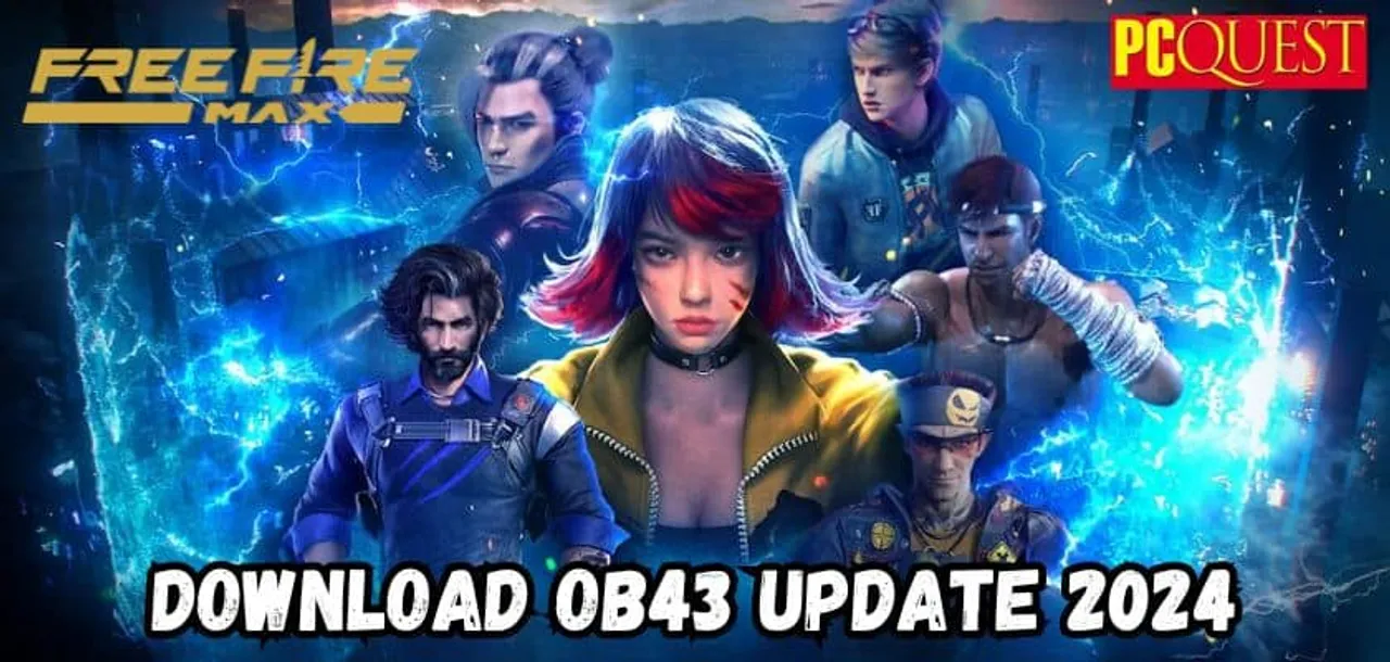 Free Fire MAX Download OB43 Update 2024 link