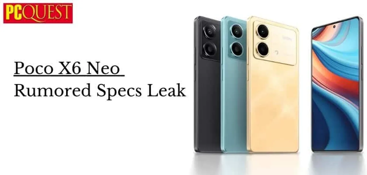 Poco X6 Neo Rumored Specs Leak