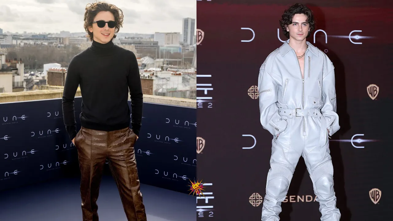 Timothée  Dune 2 Fashion: A Look at His Top 10 Promotional Outfits
