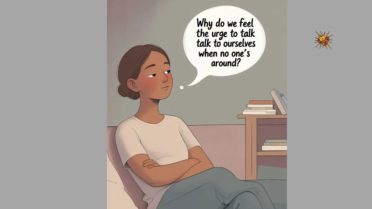 Why Do We Feel the Urge to Talk to Ourselves When No One’s Around?