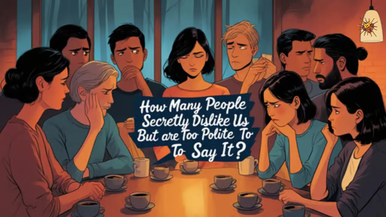 How Many People Secretly Dislike Us But Are Too Polite to Say It?
