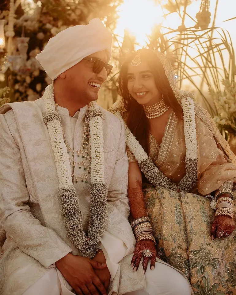 Prajakta  Koli Wedding Outfit
