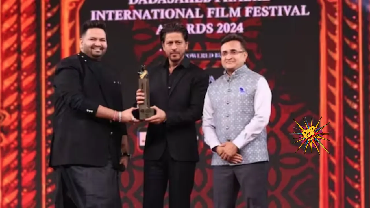 Red Chillies Entertainments Jawan wins big at Dada Saheb Phalke Awards clinches Best Film SRK Nayanthara Atlee and Anirudh Ravichander take home awards.png