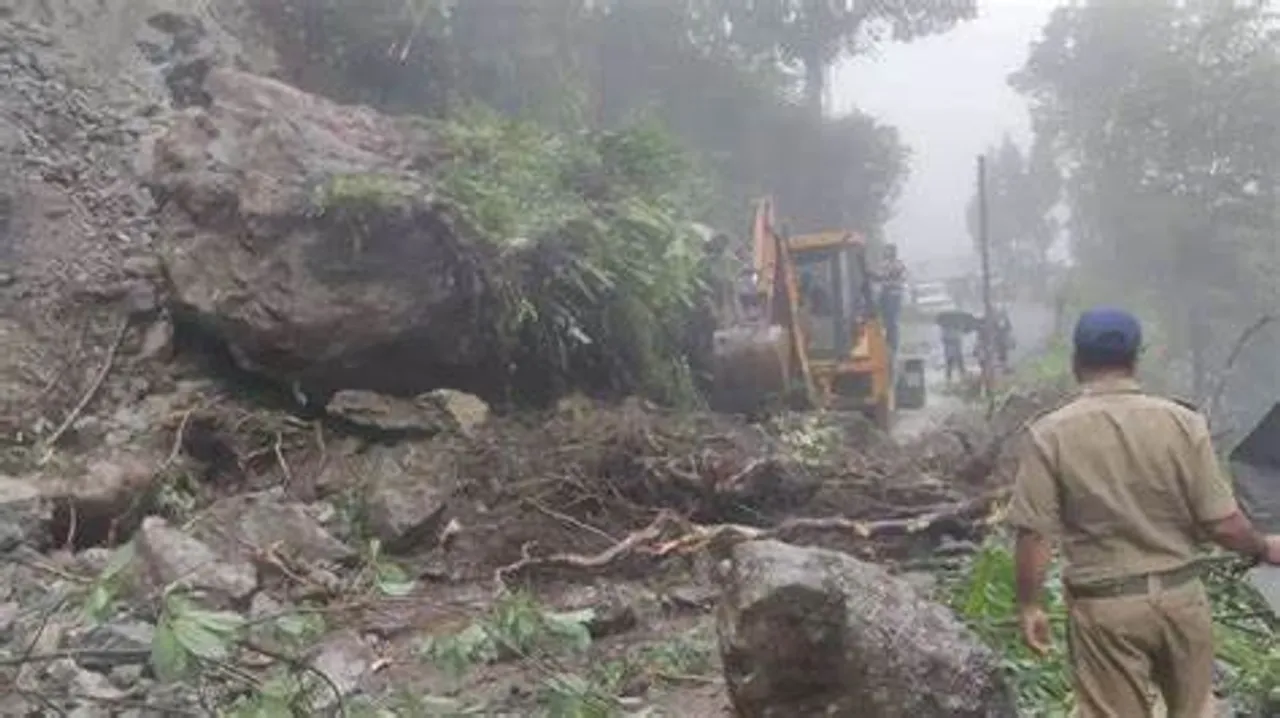 Flash floods in Sikkim