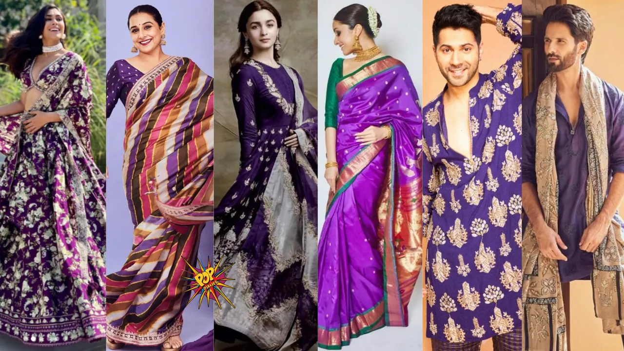 Navratri 2023, Day 8, PURPLE Blossom in Festive Splendor with Bollywood's Ethereal Ethnic Styles!.png