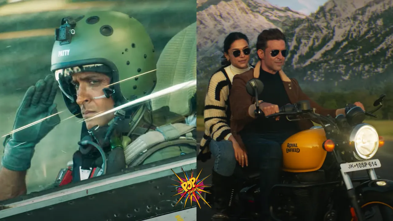 Team Fighter Drops Heer Aasmani starring hrithik roshan deepika padukone directed by siddharht anand  A HeartPounding Anthem Celebrating the Spirit of the Brave Air Warriors of the Indian Air Force out now.png