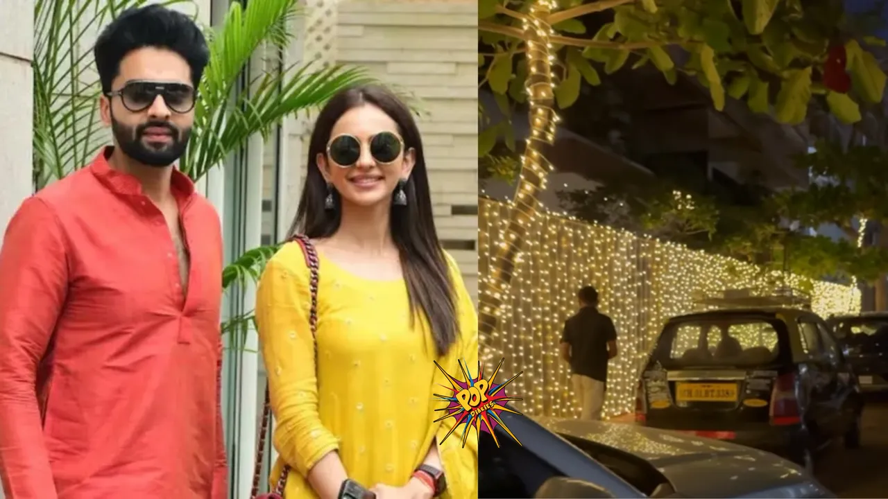 Glowing Up Jackky Bhagnanis Mumbai House Decorated for Wedding with Rakul Preet Singh.png