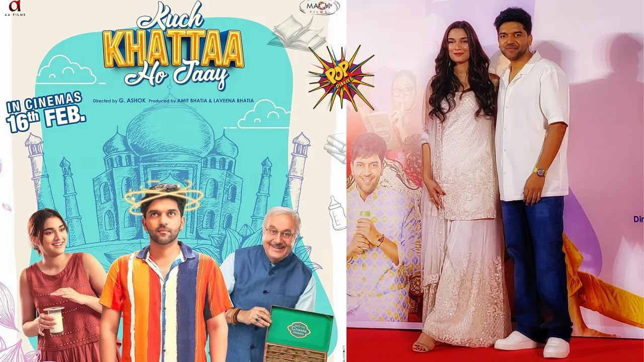 Saiee M Manjrekar and Guru Randhawa's RomCom Kuch Khattaa Ho Jaay Trailer Unveiled, Promising a FunFilled Ride.png