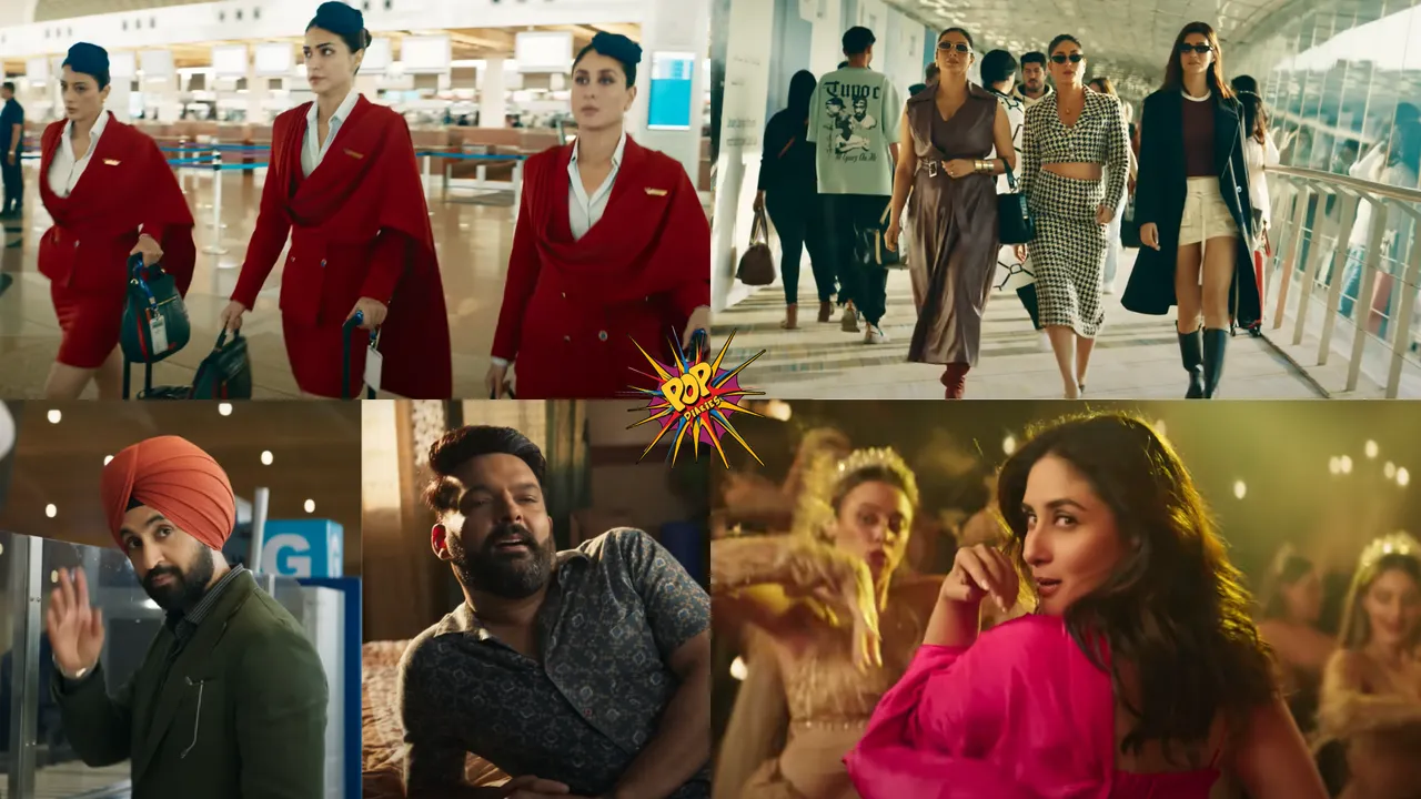From Quirky Dialogues to bringing back the iconic of ‘Choli Ke Peeche Kya Hai’, here are the 5 things that you should not miss in the teaser of ‘Crew'!.png
