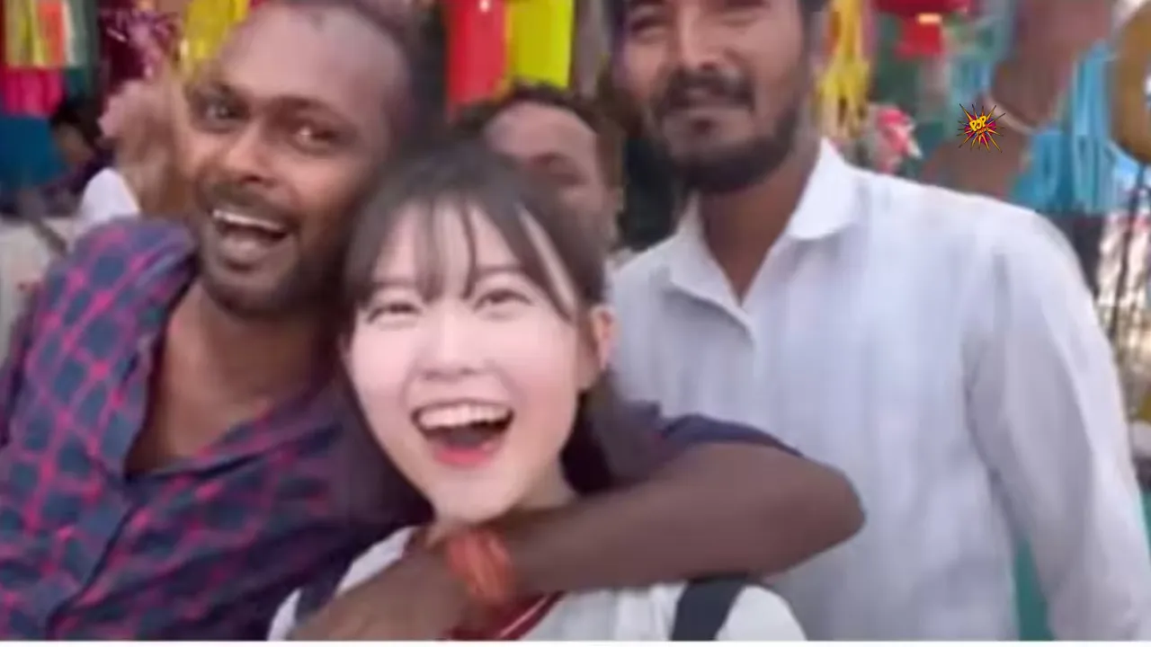 South Korean Vlogger Harassed in Maharashtra: Shocking Video Sparks Outrage