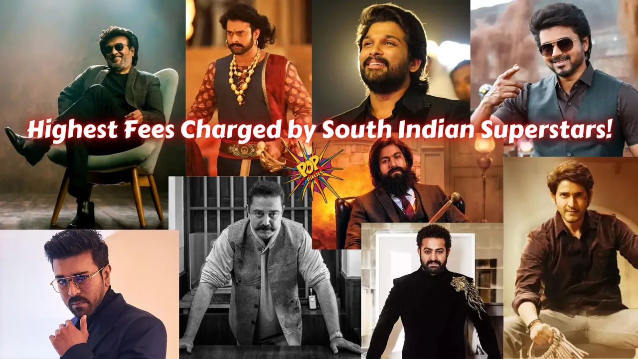 Delving in South Indian Actors' Sky-High Fees, Mirroring Their High-Octane Stardom!.png