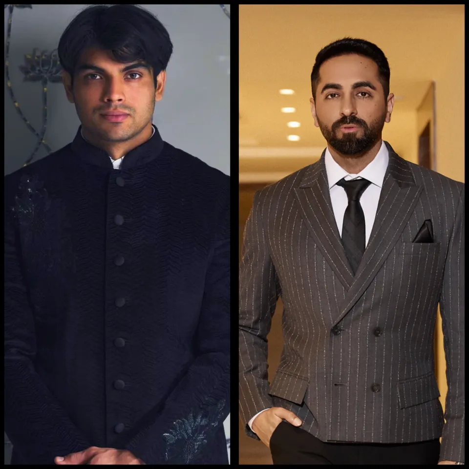 AYUSHMANN KHURRANA & NEERAJ CHOPRA