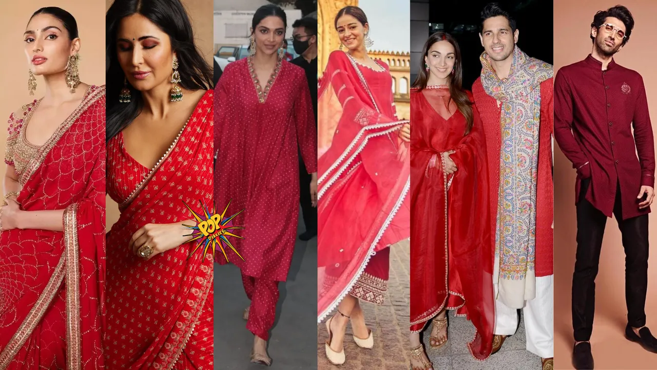 Navratri Day 3, RED Celebrity Inspired Traditional Wear On This Festive Embracing Strength Action!.png