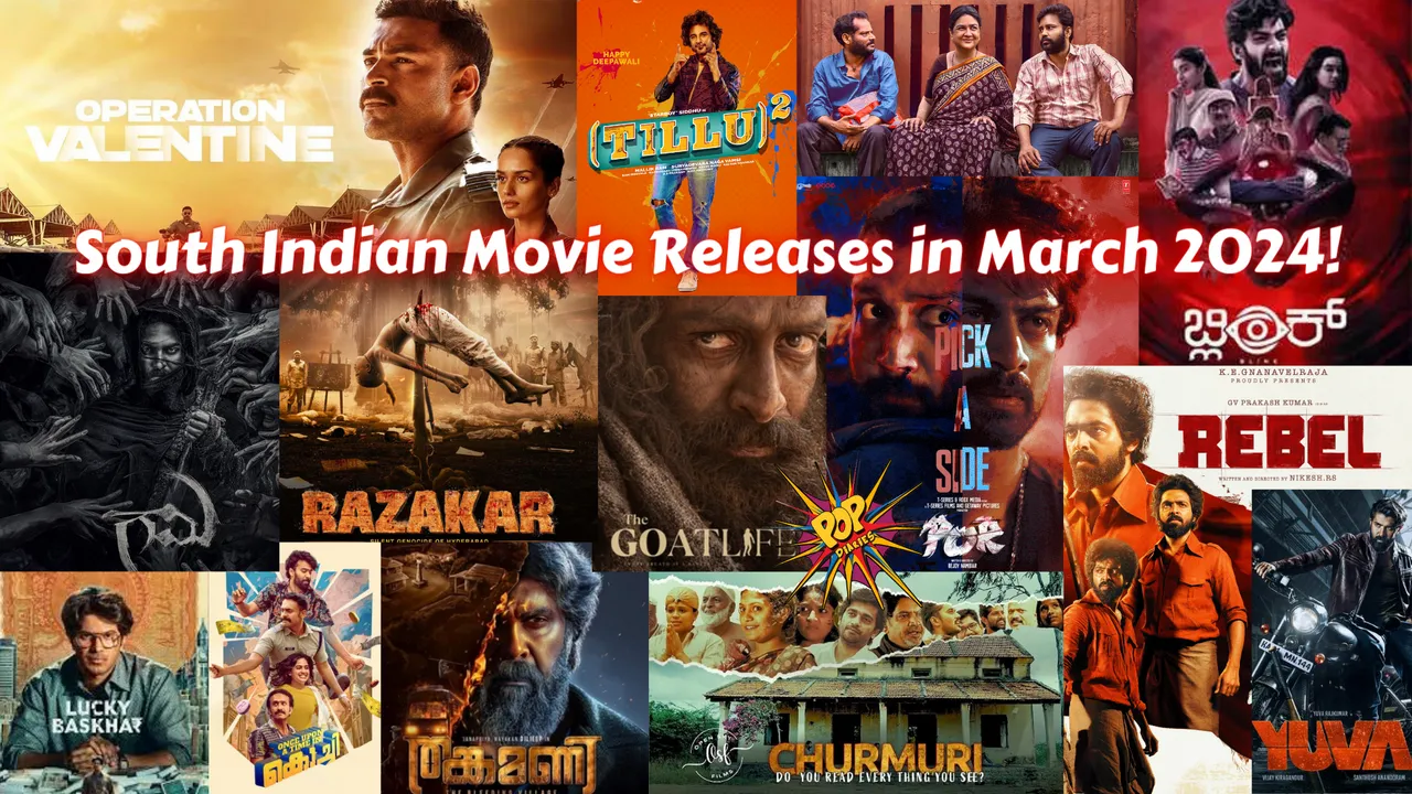 March 2024 South Indian Cinemas Theatrical Releases From Tollywood to Kollywood Striking Films Awaiting in the Upcoming Month.png