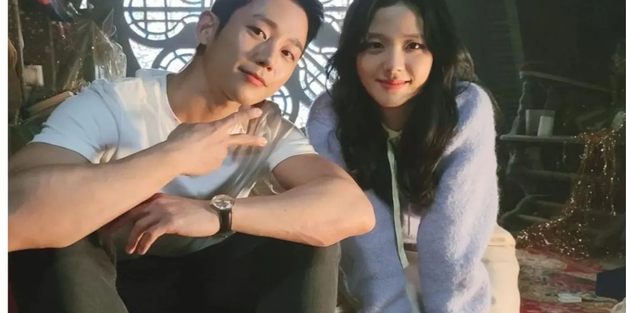 jung hae-in and balckpink jisoo