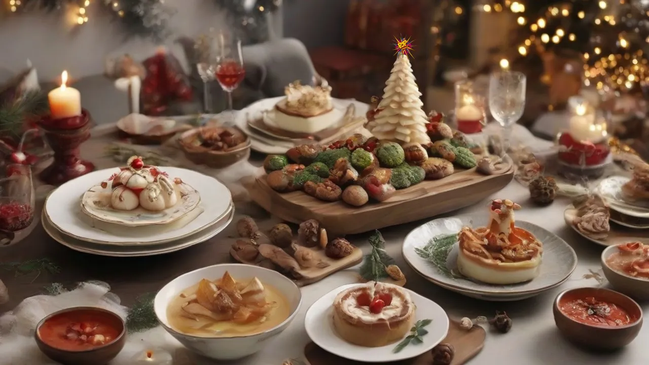 These Are The Special Christmas Theme Dishes U Can Invite Friends Over For The Eve