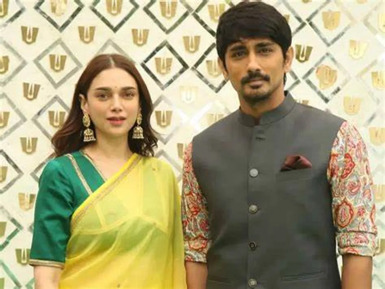 Aditi Rao Hydari and Siddharth 
