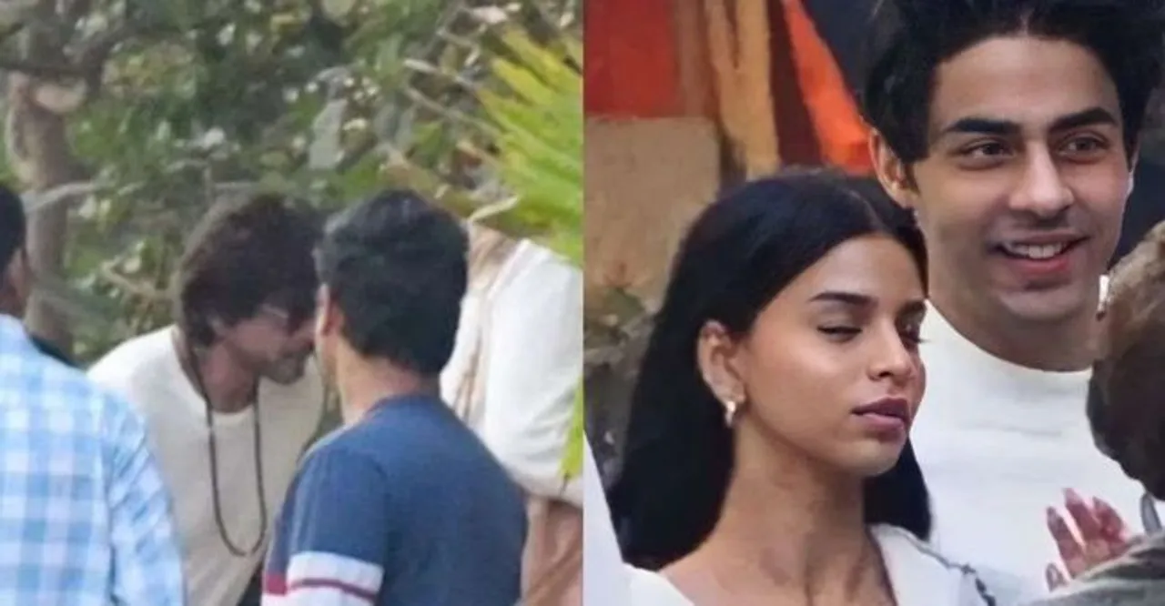 Netizens Go Wow Over Aryan Khan's Smile When Spotted With Pathaan King Shah Rukh Khan!