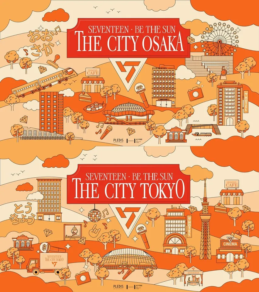 SEVENTEEN TO TAKE OVER OSAKA, TOKYO AND NAGOYA WITH ‘THE CITY’ PROJECT AMID DOME TOUR IN JAPAN