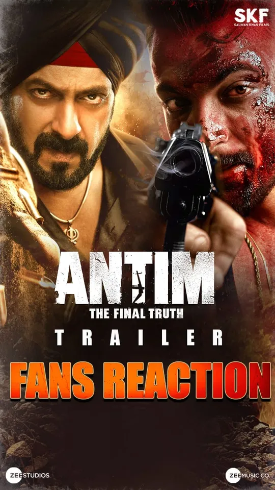 Bollywood and the audience witnesses one of the biggest launch events in recent times with the Antim trailer release