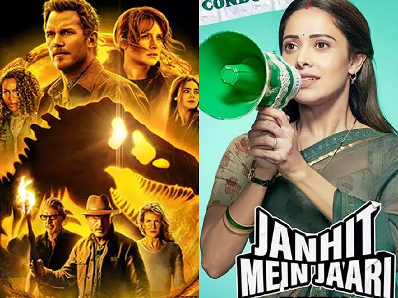 1st Monday Box Office - Jurassic World Dominion Drops, Janhit Mein Jaari Holds
