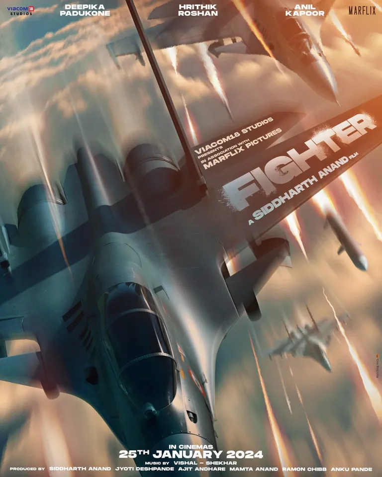 Fighter, India’s first aerial action magnum opus to release on India's 75th Republic Day weekend