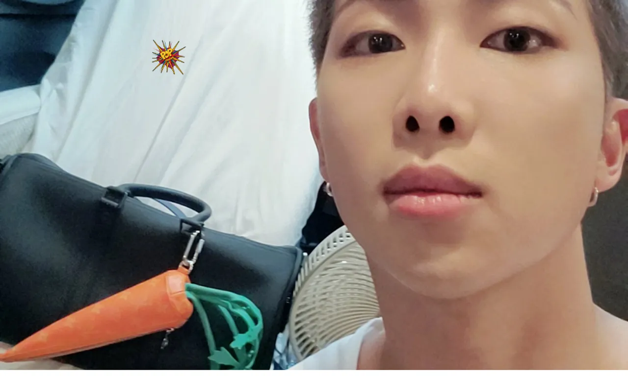 BTS’s RM Shows Off His New Luxury Carrot Pouch And Army's Reactions Were Hilarious