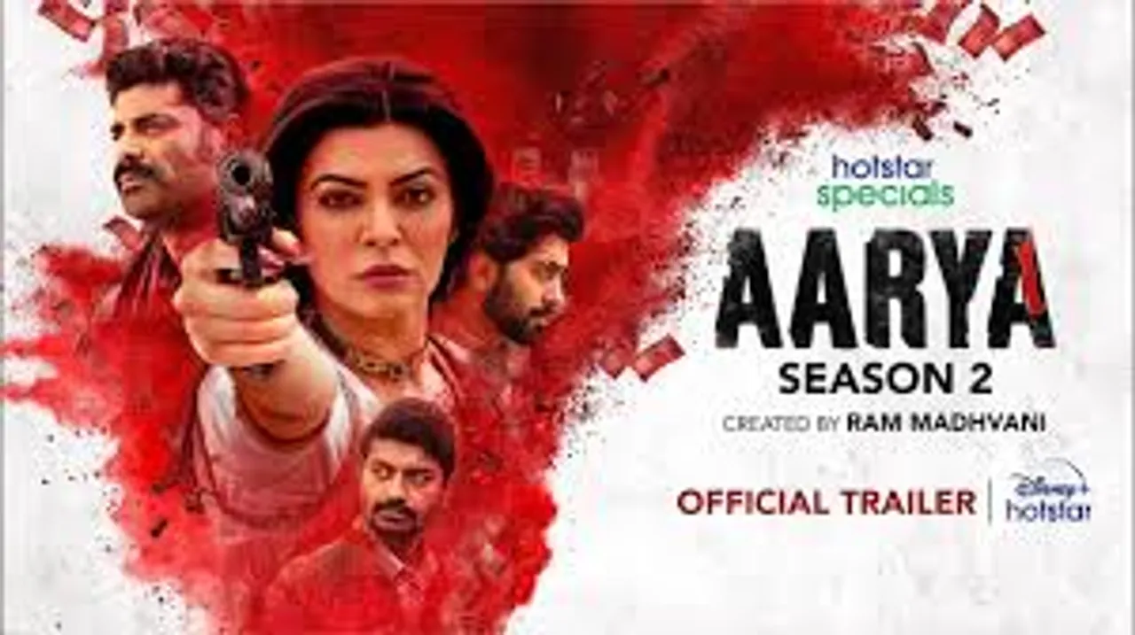 Aarya season 2 is back; watch actor Sushmita Sen don the role of an unwilling gangster as rivalry deepens; coming only on Disney+ Hotstar on 10 December 2021!
