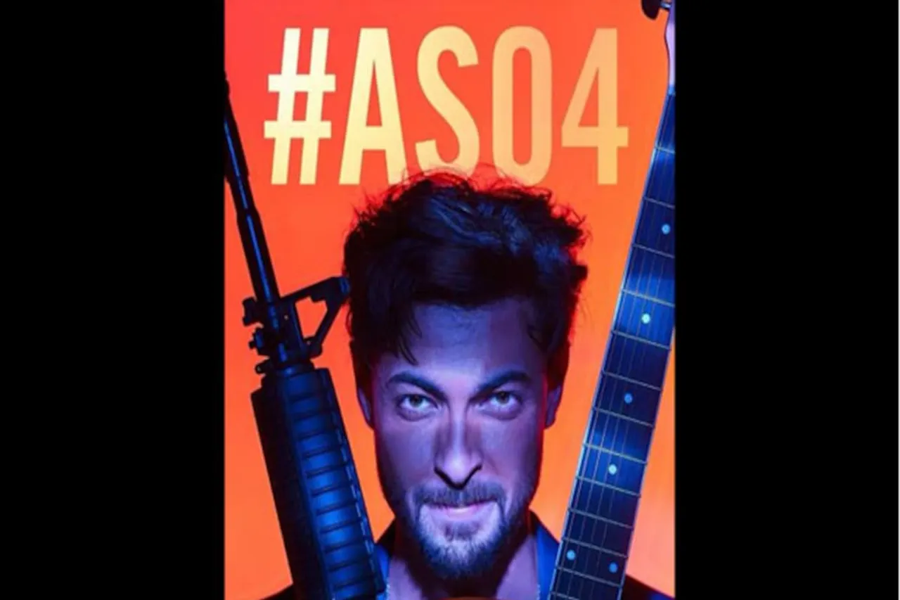 Aayush Sharma announces AS04 with an intriguing poster flaunting his swag and style