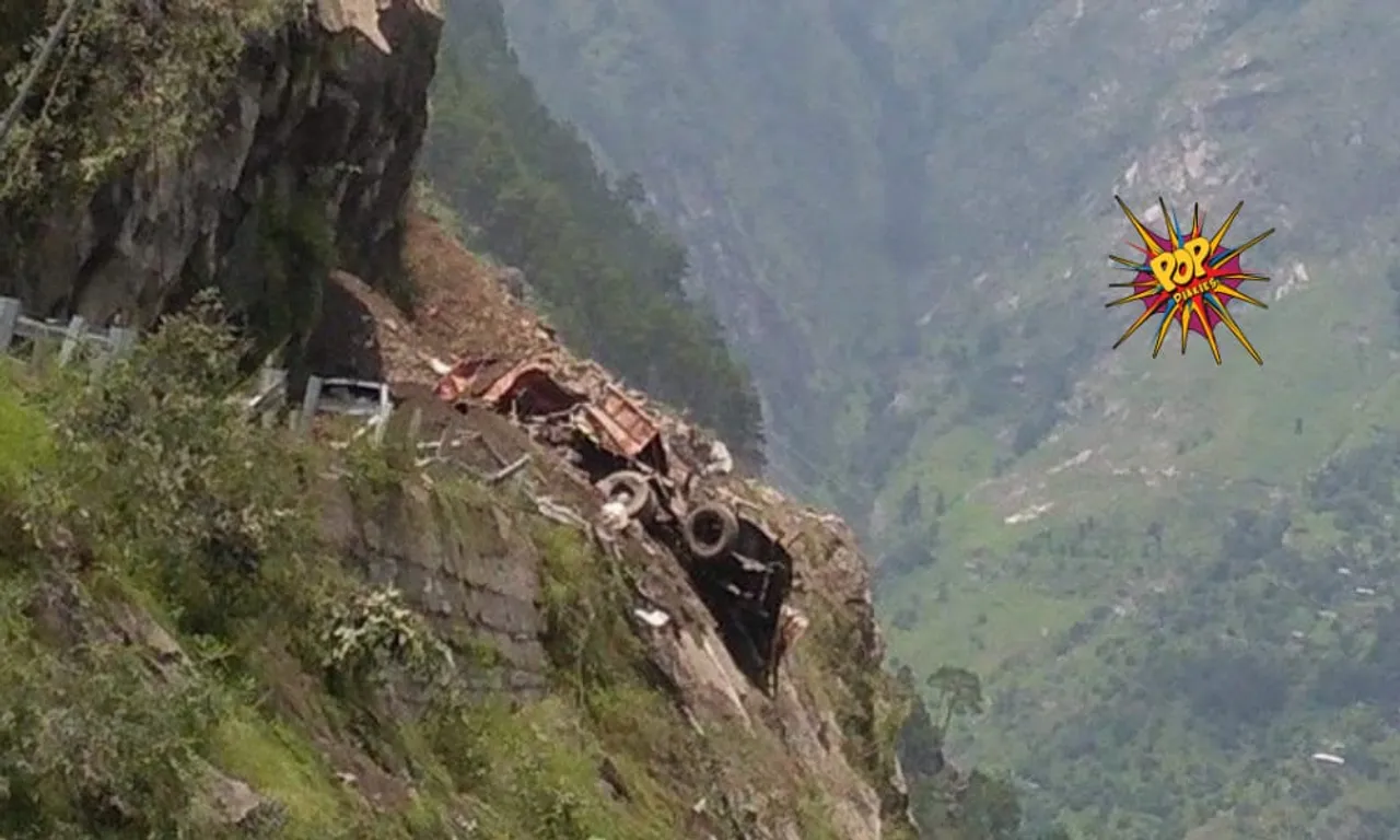 Land Slide in Kinnaur, Himachal, Atleast 40 Feared Buried Under Debris; ITBP Team on Rescue Operation