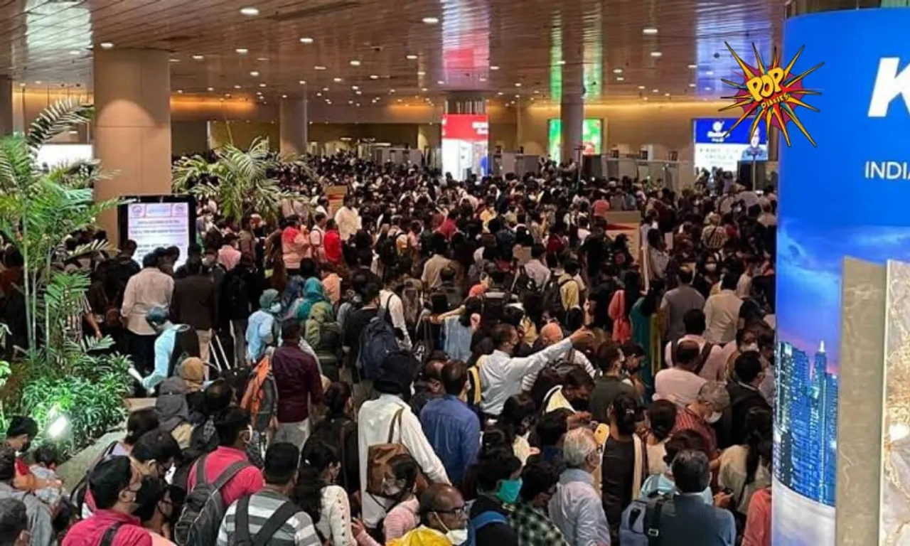 Chaotic Scenes At Mumbai Airport: “Passengers Missed Flight, People Throwing Luggage”