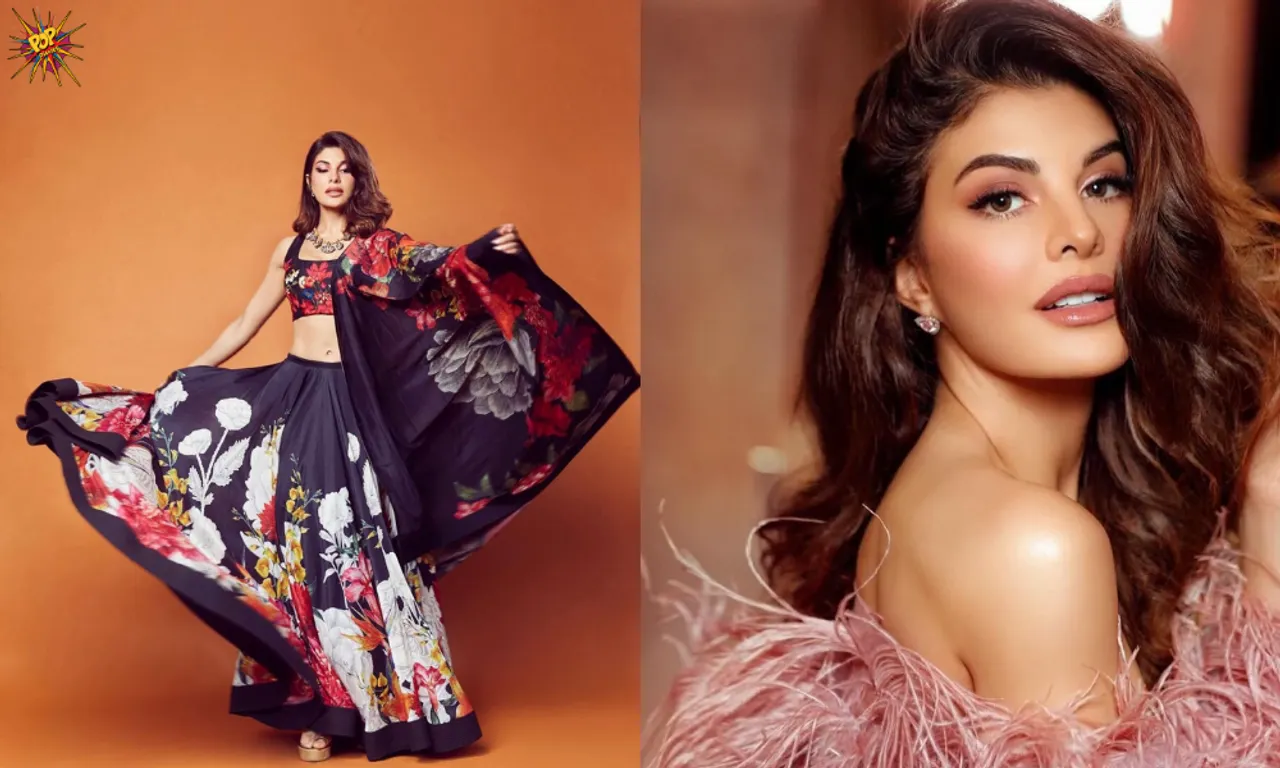 Jacqueline Fernandez Poses in a Floral Print Lehenga and Wins the Internet