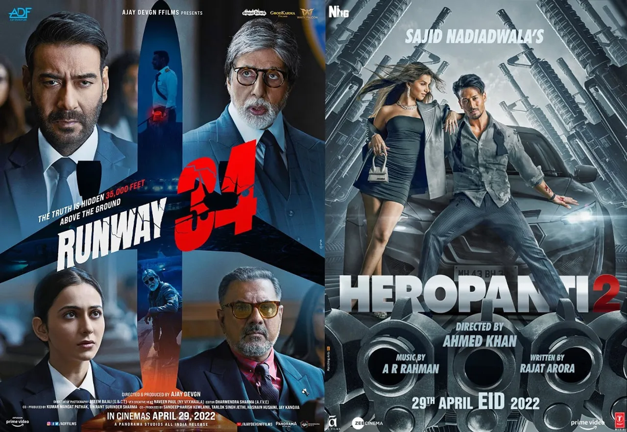 1st Monday Box Office - Runway 34 Holds Well, Heropanti 2 Crashes