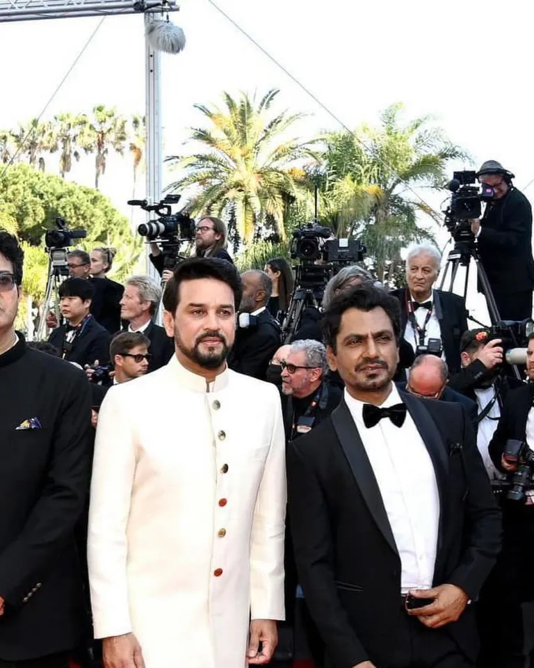 From representing films from India to representing India, What an honour" shares Nawazuddin Siddiqui as he walks the Cannes 2022 Red Carpet event