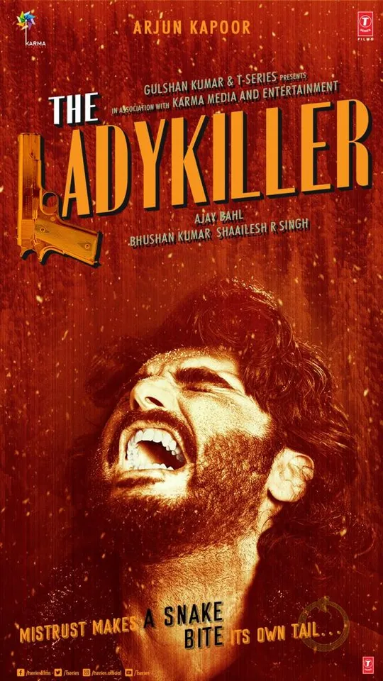 Arjun Kapoor to Star in Bhushan Kumar's The Lady Killer, First poster unveiled !