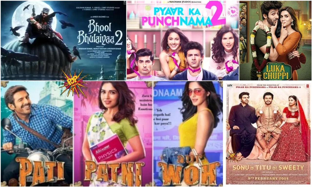 Top 5 Opening Films Of Kartik Aaryan - Bhool Bhulaiyaa 2 Cements His Superstar Status