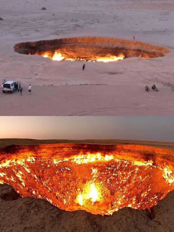 Shocking : Turkmenistan Going To Shut Down Scary 5 Decade Old Fire , Know as "Gateway To Hell " Know why :