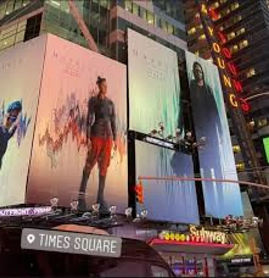 International icon priyanka chopra Jonas makes a big splash at Time Square!