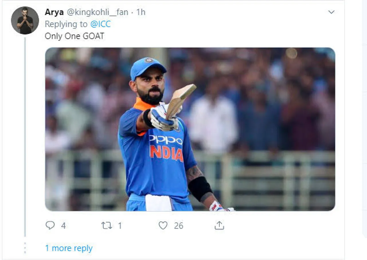 A goat emoji appeared alongside the names of Virat Kohli, Mahesh Babu, Prabhas, Rafael Nadal, Messi among many others as Twitter launched new goat emoji hashtags