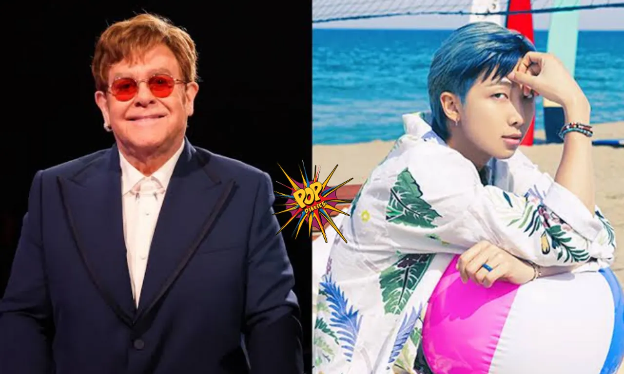 Elton John does the BTS's "Permission to Dance" Challenge