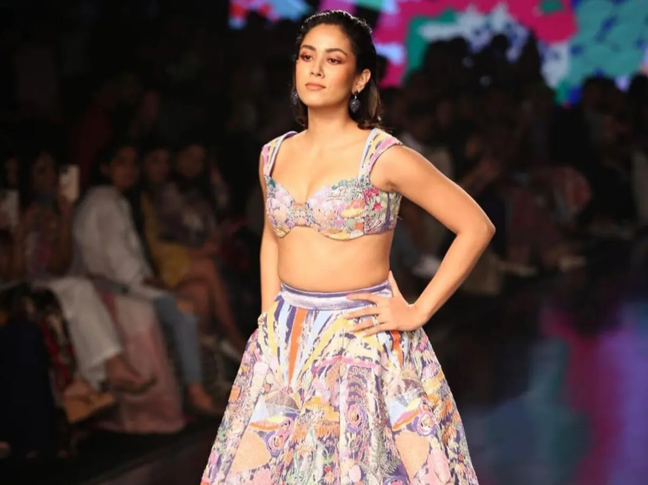Mira Kapoor shows her fashionable side as she walks for Aisha Rao at Lakme Fashion Week 2022