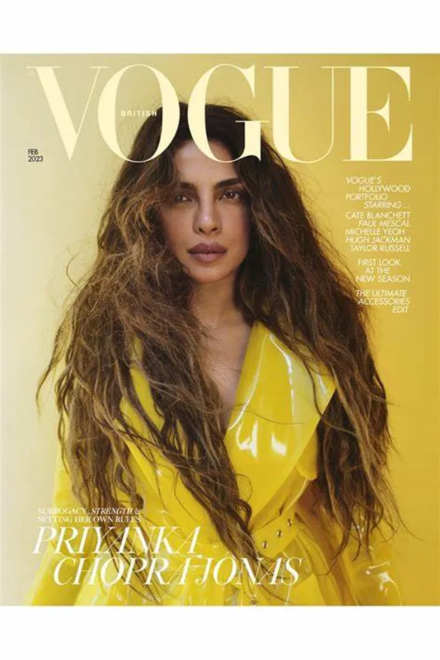 International Superstar Priyanka Chopra Jonas Becomes The First Indian Actor To Rule The Cover Of British Vogue