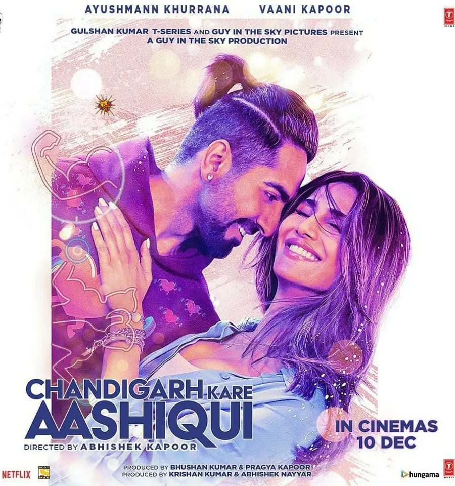 Twitter users are hailing Chandigarh Kare Aashiqui and Ayushmann Khurrana and Vaani Kapoor.