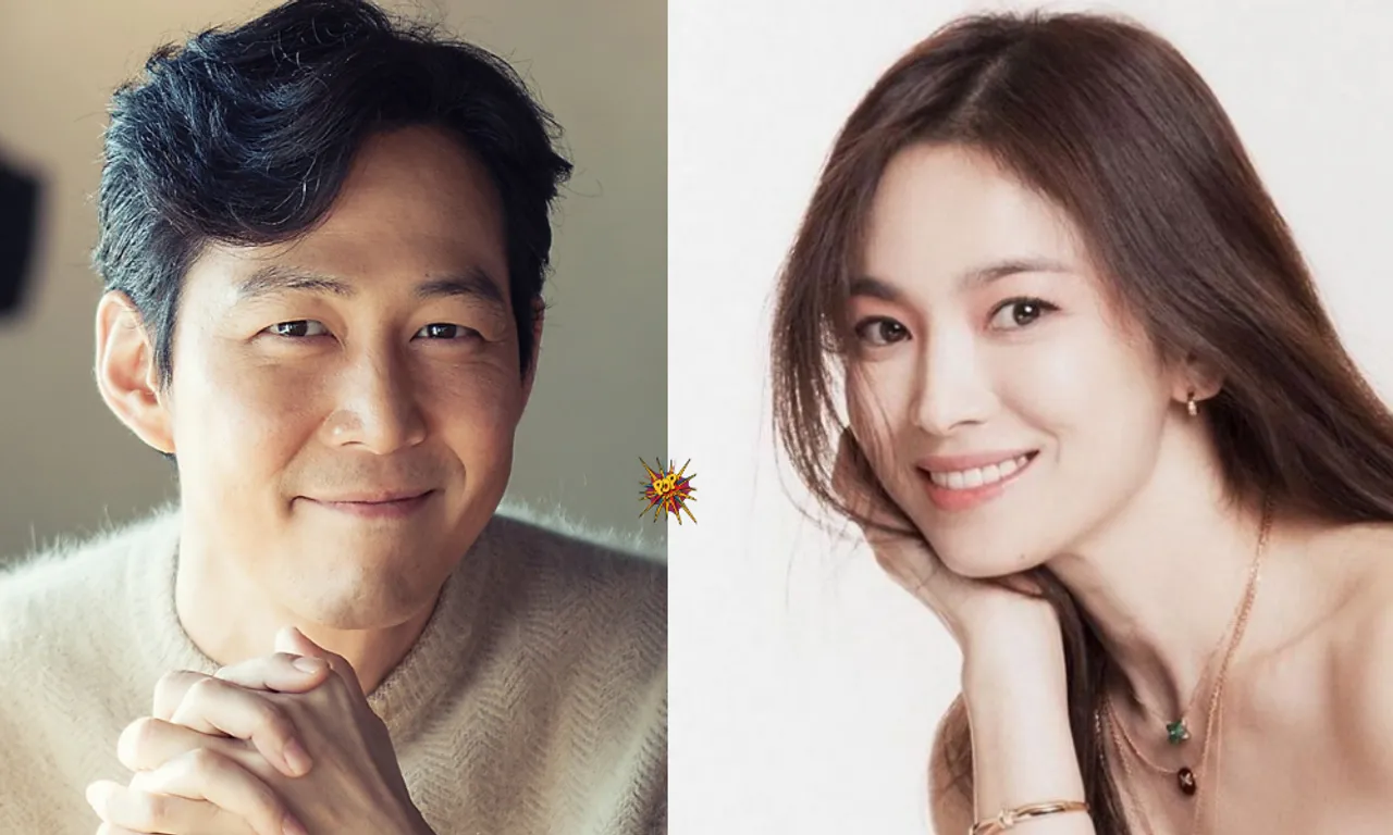 Lee Jung Jae Sends Coffee Truck To Support Song Hye Kyo On Set Of Her Upcoming Drama