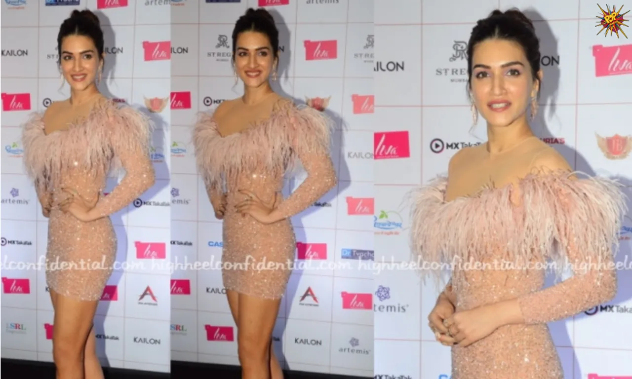 Kriti Sanon in Pink Bodycon Dress is the Human Embodiment of Barbie Doll