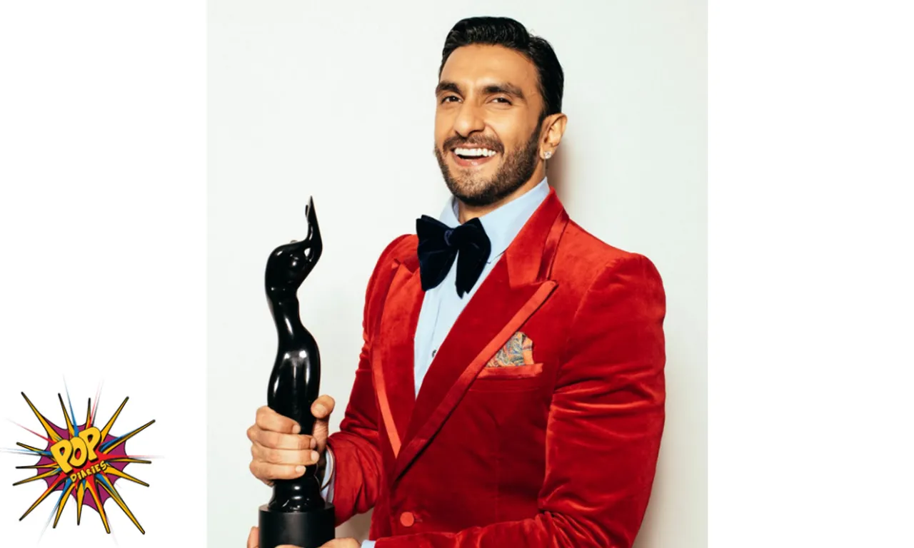 Bollywood superstar Ranveer Singh wins his 5th Filmfare Best Actor award for 83!