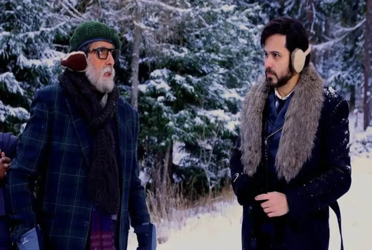 Amitabh Bachchan praises 'Chehre' producer Anand Pandit for pulling off a gruelling schedule in Slovakia